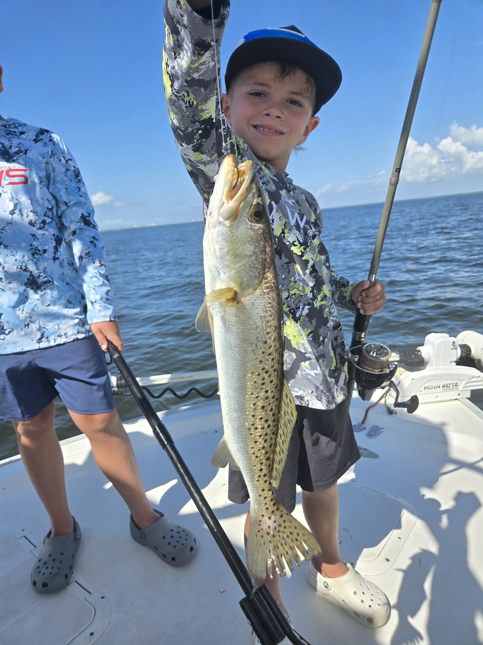 Inshore Fishing Trips guest catch with Captain Marvin