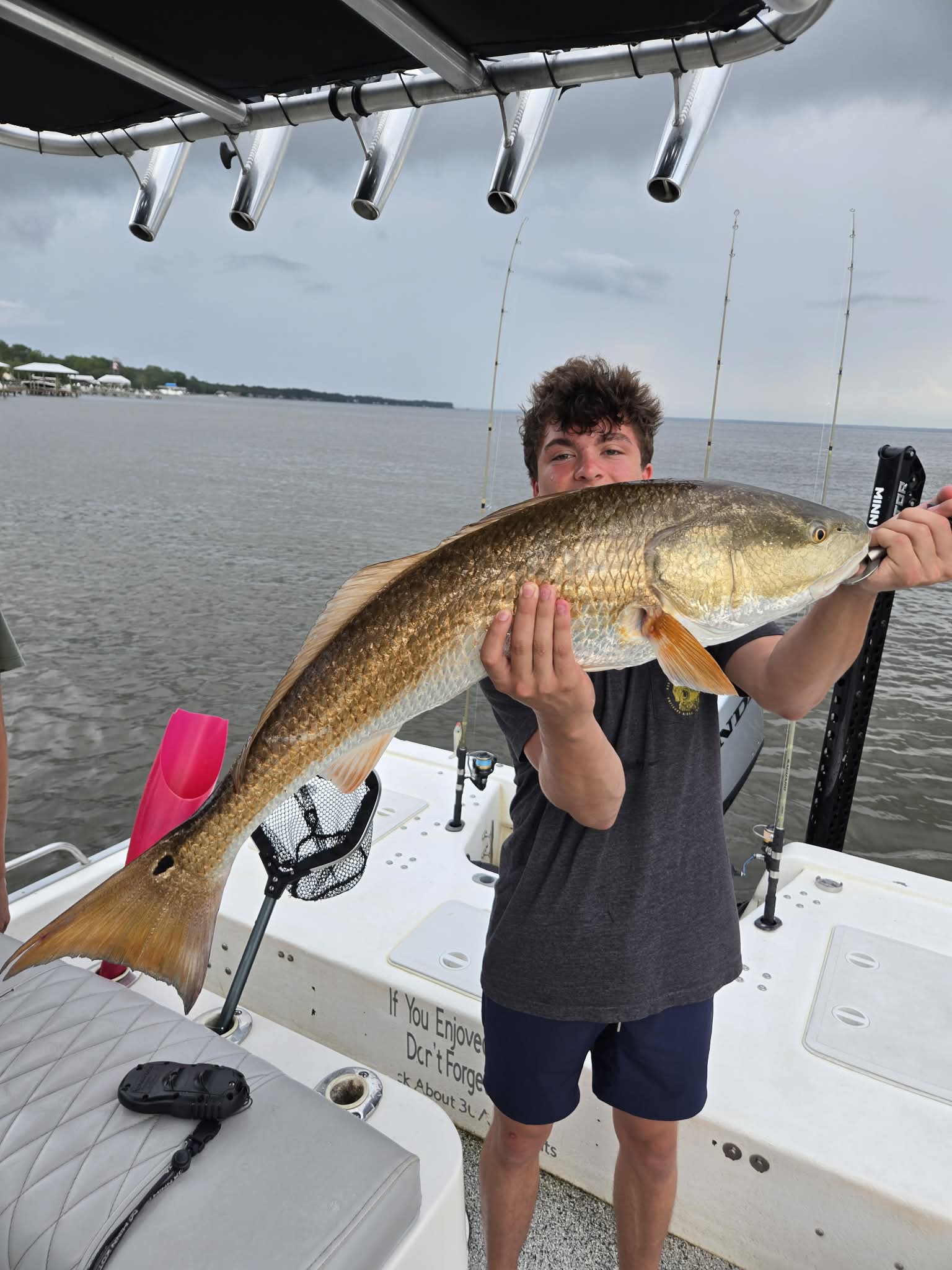 Fishing near a 30A Bay Guide Service launch location